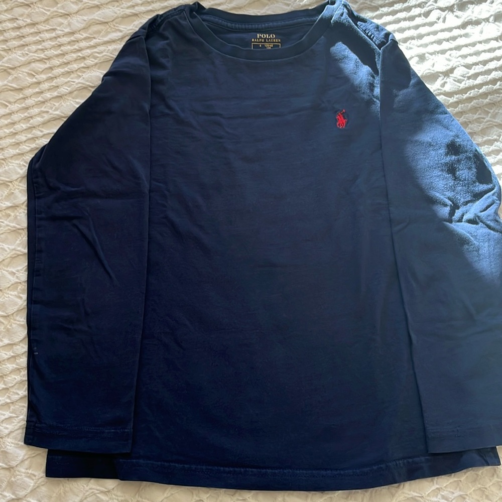 Polo Ralph Lauren Boys Size 6 Long Sleeve Shirt.